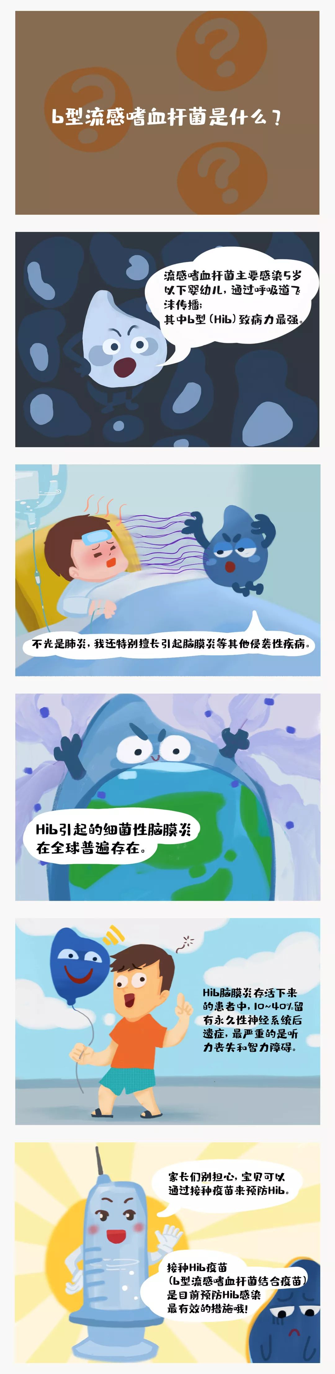 科普漫画丨Hib疫苗有必要打吗？2